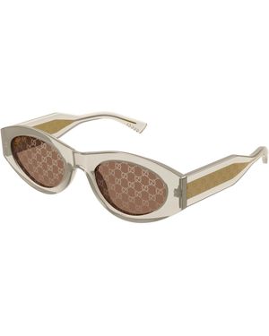Gucci Gg2065S 003 Sunglasses Acetate Round - Black