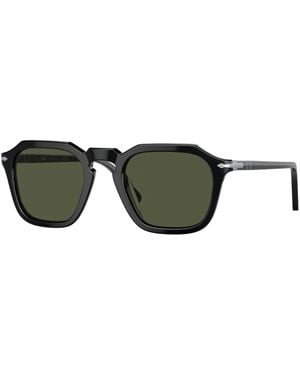 Persol Po3292S 95/31 Sunglasses Acetate Squared Normal - Black