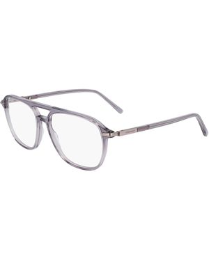 Ferragamo Sf3006 020 Optical Frames Acetate Squared Normal - Black