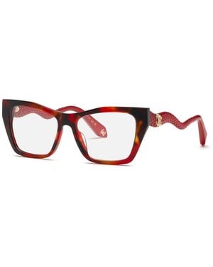 Roberto Cavalli Vrc117M 795 Optical Frames Acetate Squared - Black