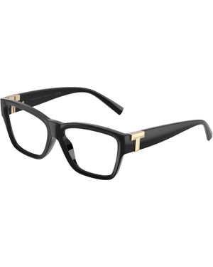 Tiffany & Co. Tf2285U 8001 Optical Frames Injected Transparent Squared Normal - Black