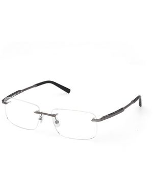Timberland Tb50075 007 Optical Frames Metal Squared Normal - Black