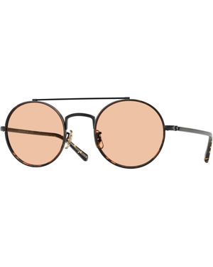 Oliver Peoples Ov1355T Etlin 5062 Optical Frames Titanium Round Normal - Black