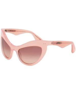 Marni Is5 Holoholona Sunglasses Acetate Geometric Nuanced - Pink