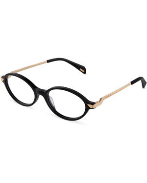 Police Vplu03 Electra 3 700 Optical Frames Acetate Geometric - Black