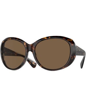 Oliver Peoples Ov5551Su Maridan 100973 Sunglasses Acetate Round Normal - Black