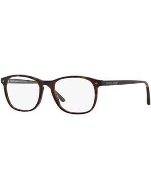 Giorgio Armani Ar7003 5002 Optical Frames Acetate Squared Normal - Black
