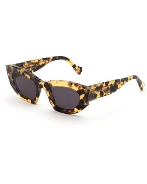 Agent Provocateur Kcx Kitti Tortoise Outlet Sunglasses Acetate Cat Eye Normal - Black