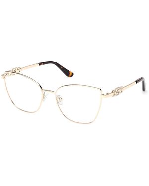 Guess Gu50316 032 Optical Frames Metal Cat Eye Normal - Black
