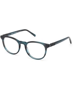 Timberland Tb50071 092 Optical Frames Acetate Round Normal - Black