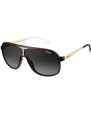 Carrera 1007/S 807/9O Sunglasses Plastic Squared Shaded - Black