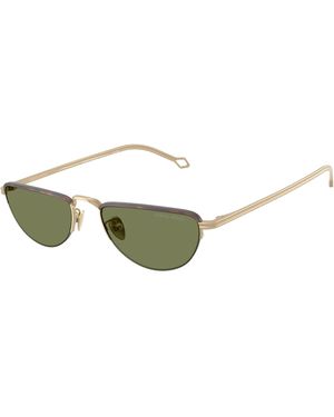 Giorgio Armani Ar6166J 30022A Sunglasses Steel Butterfly Normal - Black
