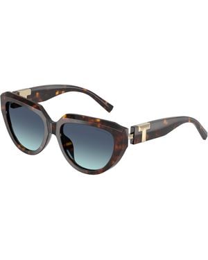 Tiffany & Co. Tf4238U 84649S Sunglasses Acetate Pillow Normal Nuanced - Black