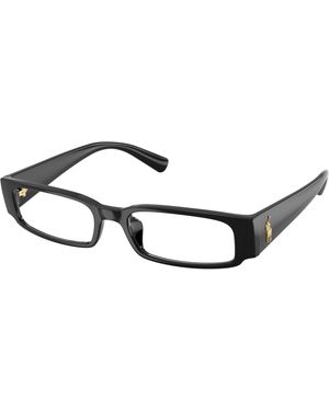 Polo Ralph Lauren Ph2312U 5860 Optical Frames Injected Transparent Squared Normal - Black