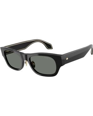 Giorgio Armani Ar8224 500111 Sunglasses Acetate Pillow Normal - Black