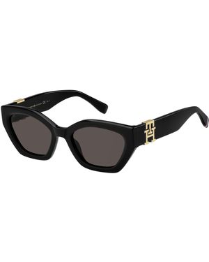 Tommy Hilfiger Th 1979/S 807/Ir Sunglasses Acetate Cat Eye - Black