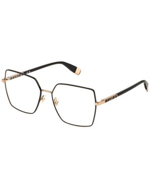 Furla Vfu875 02Am Optical Frames Metal Squared - Black