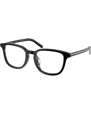 Prada Pr D21Vd 29O1O1 Optical Frames Acetate Transparent Pillow Normal - Black