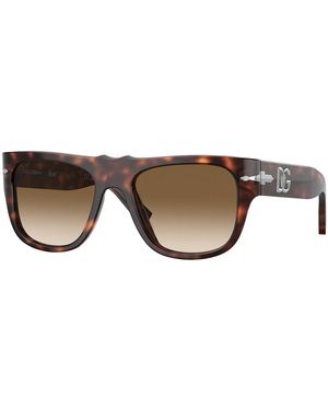 Persol Po3295S 24/51 Sunglasses Acetate Squared Normal Shaded - Multicolour