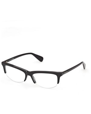 MAX&Co. Mo5240 1 Optical Frames Acetate Squared Normal - Black