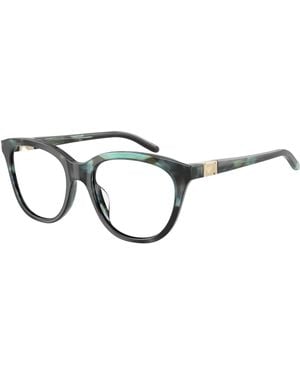 Emporio Armani Ea3292U 6463 Optical Frames Acetate Transparent Butterfly Normal - Black