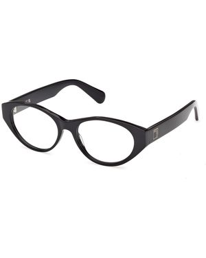 MAX&Co. Mo5214 001 Optical Frames Acetate Round Normal - Black