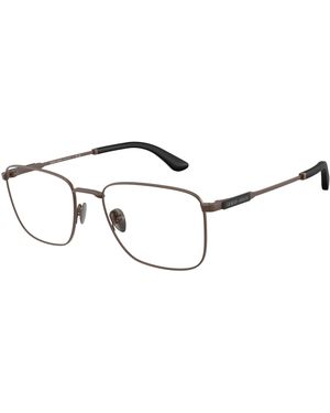 Giorgio Armani Ar5162 3006 Optical Frames Metal Squared Normal - Black