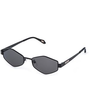 Just Cavalli Sjc180 08Fh Sunglasses Metal Smoke Geometric Normal - Black