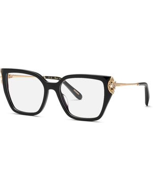 Chopard Vch402S 700 Optical Frames Acetate Geometric - Black