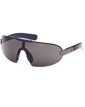 adidas Or0135 90A Sunglasses Metal Mask Normal - Black