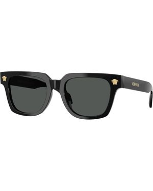 Versace Ve4510U Gb1/87 Sunglasses Acetate Squared Normal - Black