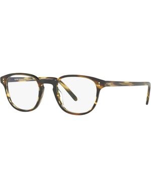 Oliver Peoples Ov5219 Fairmont 1003 Optical Frames Acetate Transparent Cat Eye Normal - Black