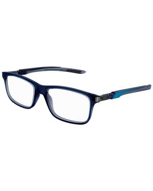 PUMA Pu0362O 002 Optical Frames Acetate Transparent Squared - Black