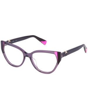 Furla Vfu762V 0916 Optical Frames Acetate Butterfly - Black