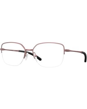 Oakley Ox3006 Moonglow 300602 Optical Frames Metal Transparent Round Normal - Black
