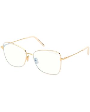 Tom Ford Ft5906-B 25 Optical Frames Metal Butterfly Normal - Black