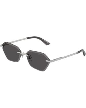Jimmy Choo Jc4022J 300287 Sunglasses Metal Geometric Normal - Black