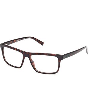 Timberland Tb50076 052 Optical Frames Injected Squared Normal - Black