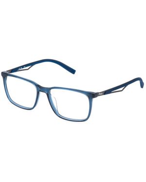 Fila Vfi995 06Na Optical Frames Acetate Squared - Black