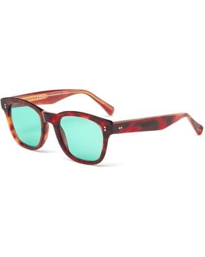 Lara Collection Toni 020Lp 090.Gls Outlet Sunglasses Acetate Round Anti-Glare - Black