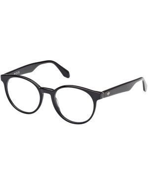 adidas Or5085 001 Optical Frames Acetate Round Normal - Black