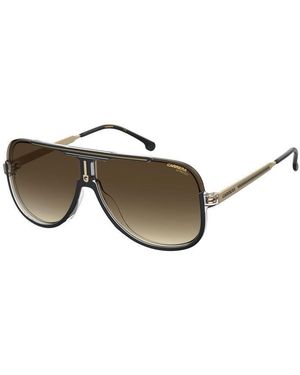 Carrera 1059/S 2M2/Ha Sunglasses Plastic Pilot Shaded - Black