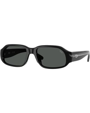 DIESEL Dl2009U 200187 Sunglasses Acetate Squared Normal - Black