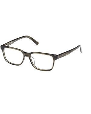 Timberland Tb50031-H 096 Optical Frames Acetate Squared Normal - Black
