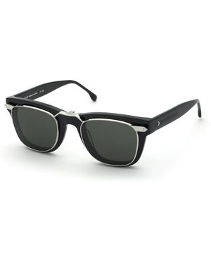 Lozza Ul4374 Elba 1 700 Optical Frames Acetate Smoke Squared Normal - Black