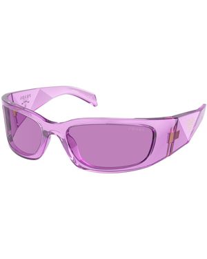 Prada Pr A14S 13R30G Sunglasses Acetate Butterfly Normal - Purple
