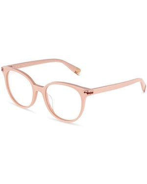 Furla Vfua97 816 Optical Frames Acetate Pantos - White