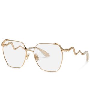 Roberto Cavalli Vrc103 300 Optical Frames Metal Geometric - Black