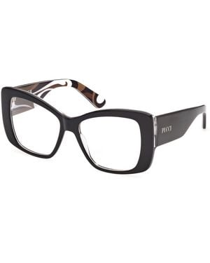 PUCCI Ep5292 5 Optical Frames Acetate Butterfly Normal - Black