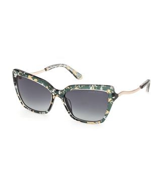 Guess Gm00046 98P Sunglasses Acetate Butterfly Normal - Black